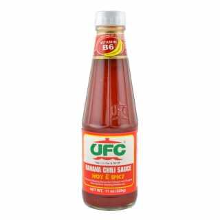 UFC - Bananensauce Hot & Spicy 320 g