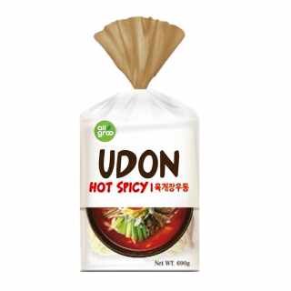 Allgroo - Udon-Nudeln Hot&Spicy (3 Portionen) 690 g