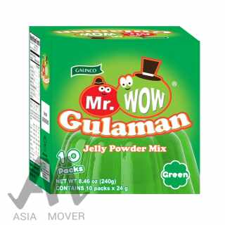 Mr. Wow - Gulaman grün (Box 10x24g) 240 g