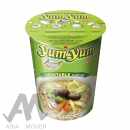 YumYum - Cup-Nudelsuppe mit Gemüsegeschmack 70g