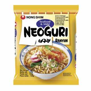 Nongshim - Neoguri Ramyun Meeresfrüchte-Geschmack (mild)