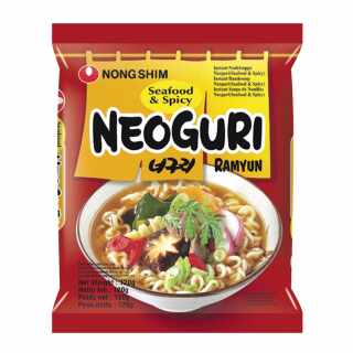 Nongshim - Neoguri Ramyun Meeresfrüchte-Geschmack (scharf)