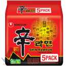 Nongshim - Shin Ramyun Family Pack (5x120 g) 600 g