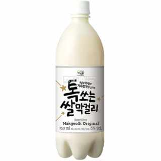 Woorisol - Koreanischer Makgeolli Soju 750ml 6%Vol. (Einweg-Pfand 0,25 Cent)