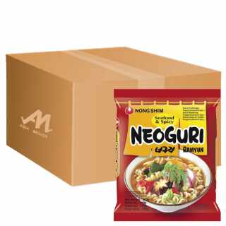 Nongshim - Neoguri Ramyun Meeresfrüchte-Geschmack (scharf) 20 x 120 g