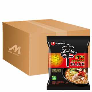 Nongshim - Shin Ramyun Black Premium Rind-Geschmack (scharf) 20 x 130 g