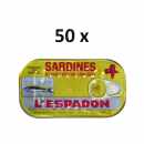 Lespadon - Sardinen in scharfem Gemüse-Öl 50x125 g