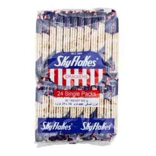 M.Y.San - Sky Flakes Crackers Single Pack (24x25g) 600 g