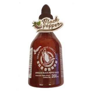 Flying Goose - Srirachasauce mit schwarzem Pfeffer 200 ml