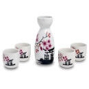 Emro - Sake-Set 5-teilig Kirschblüte Sakura