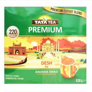 Tata - Schwarzer Tee 220 Beutel Premium/Desh ka Anohkha Swad 638 g