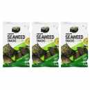 Bibigo - Crispy Seaweed Nori Wasabi Snack (3x5g) 15 g