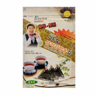 Kwangcheon - Gerösteter Seetang/Nori für dreickiges Kimbap/Onigiri 18 g