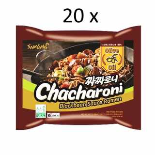Samyang - Chacharoni Schwarze Bohnensauce Ramen Karton 20x140 g