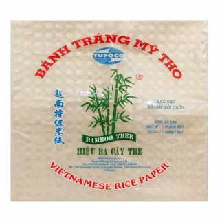Bamboo Tree - Reispapier für Frühlingsrollen 340 g 22 x 22 cm Eckig