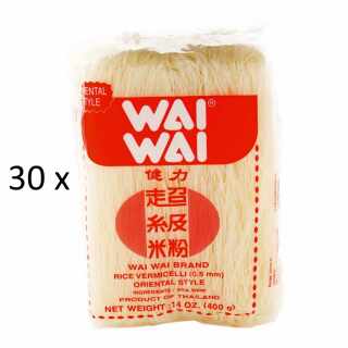 Wai Wai - Reisnudeln Ø 0,5 mm 30 x 400 g (Karton)