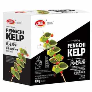 Weilong - Scharfer Seetang-Snack (Fengchi Kelp) 400 g MHD: 28.09.22