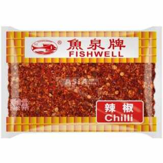 Fishwell - Getrocknete gehackte Chili 454 g MHD: 17.01.24