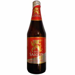 Bia Saigon - Export Bier  4.9%Vol. MHD 18.02.23 355ml (Einweg-Pfand 0,25 Cent)