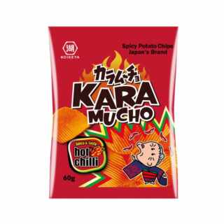 Koikeya - Kara Mucho Hot Chili Geriffelte Kartoffel-Chips 60 g
