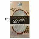 Thai Coco - Kokosnussmilch 12x1 Liter (Karton) MHD:...
