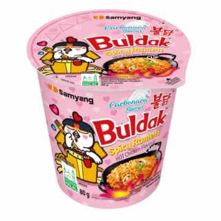 Samyang - Hot Chicken Ramen Buldak Carbonara Bowl Käse & Sahne 80 g