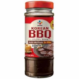 CJ Foods - Scharfe koreanische BBQ-Kalbi-Rippchen-Marinade 480 g
