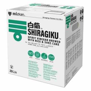 MIZKAN - Shiragiku (Branntweinessig mit Reis und Sake-Tresrer-Extrakten) 20 L MHD: 02.05.24