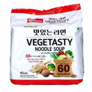 Samyang - Vegetarische Nuddelsuppe (Vegetasty Noodle Soup) 5x115 g