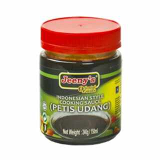 Jeenys - Indonesiche Würzpaste Petis Udang 240 g MHD: 30.06.23