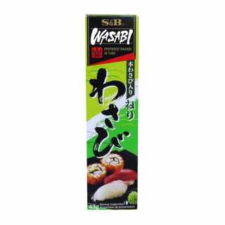 S&B - Neri Wasabi-Paste (Tube) 43 g MHD: 30.12.23