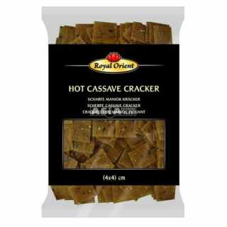 Royal Orient - Scharfe Maniok/Cassava-Cracker zum Backen (4x4cm) 1 kg