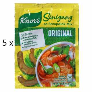 Knorr - Sinigang Sa Sampalok (Mix für Tamarindensuppe) 5x 44 g