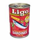 Ligo - Sardinen in Tomatensauce mit Chili 155 g
