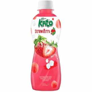 Kato - Erdbeer-Drink mit Nata de Coco 320 ml (Einweg-Pfand 0,25 Cent)