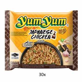 YumYum - Instantnudeln mit Japanese Chicken Shoyu/Huhn-Geschmack 30 x 60 g