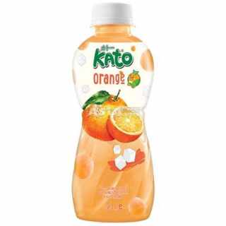 Kato - Orangen-Drink mit Nata de Coco 320 ml (Einweg-Pfand 0,25 Cent)