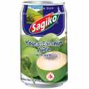 Sagiko - Kokosnuss-Drink mit Fruchtfleisch 320 ml...