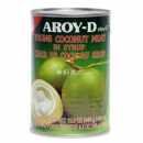 Aroy-D - Junges Kokosnuss-Fleisch gezuckert 425 g/ATG 180 g