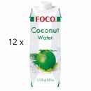 Foco - 100% Kokosnusswasser Karton 12 x 1 Liter