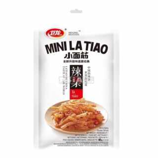 Weilong - Würziger Weizensnack Mini Latiao 60 g MHD: 27.10.24