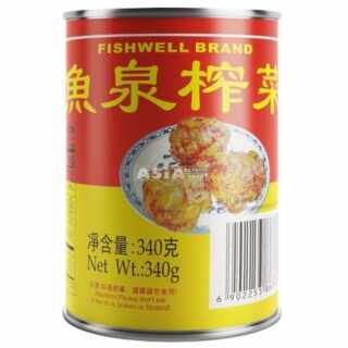 Fishwell - Ganzer Senfkohl eingelegt (Sichuan Preserved Mustard Stem) 340 g