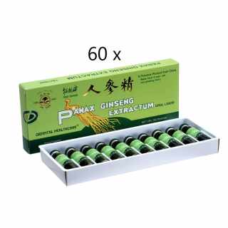 Greeting Pine - Panax Ginseng Extrakt 60 x 100 ml (10x10ml) 0,5% Alc Vol.