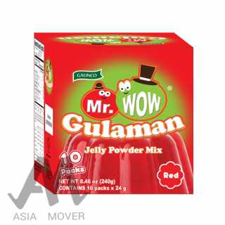 Mr. Wow - Gulaman rot (Box 10x24g) 240 g