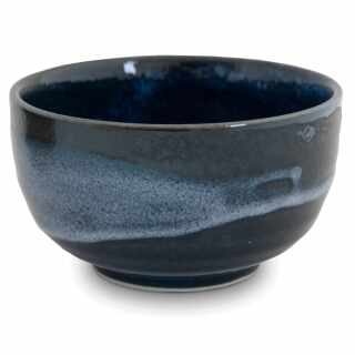 Emro - Matcha-Schale "Izayoi" 13 x 7 cm schwarz-blau