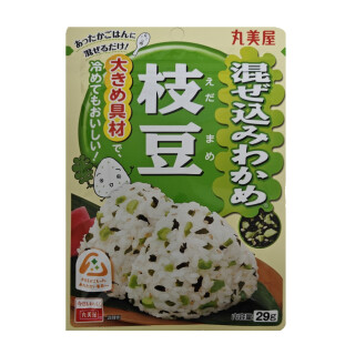 Marumija - Reisgewürz Furikake Wakame Seetang und Edamame 29 g