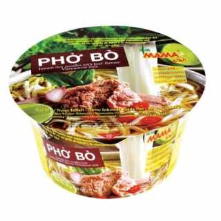 MAMA - Instantnudeln mit Rind-Geschmack Pho Bo Cup 65 g