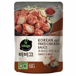 Bibigo - Sauce für gebratenenes Hähnchen koreanischer Art (Korean Fried Chicken Sauce) 120 g MHD: 12.01.25