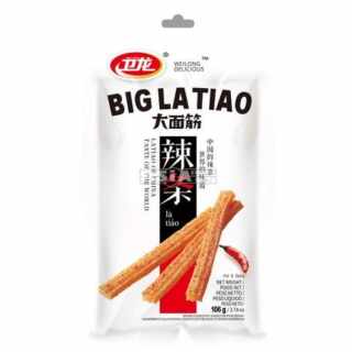 Weilong - Weizensnack Big Latiao Hot and Spicy 106 g MHD: 30.03.25