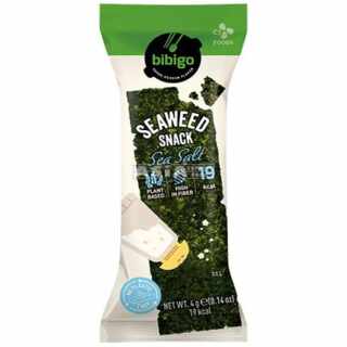 Bibigo - Crispy Seaweed Nori Snack Meersalz 4 g MHD: 25.02.25